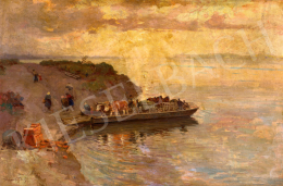  Kárpáthy, Jenő - Crossing with the Ferry 