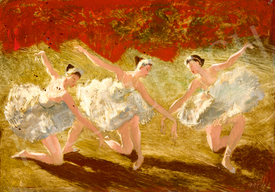  Molnár C., Pál - Ballerinas | 71st Spring auction auction / 209 Lot