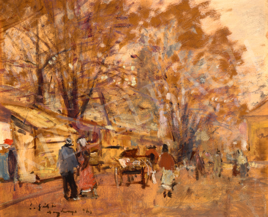 Erdélyi-Gaál, Ferenc (Francois Gall) - Nagybánya Market | 71st Spring auction auction / 220 Lot