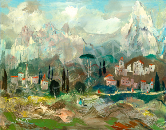  Molnár C., Pál - Italian Landscape | 71st Spring auction auction / 237 Lot