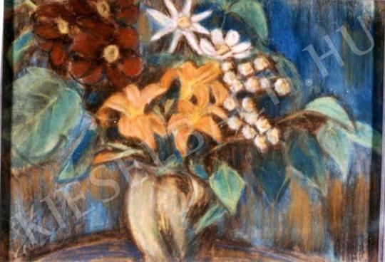 Nagy, István - Still-Life of Flowers painting