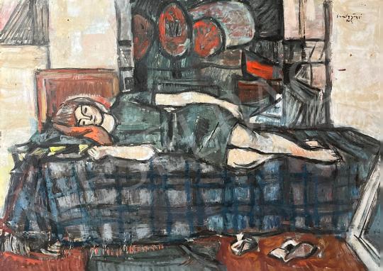 For sale Szentgyörgyi, Kornél - Afternoon Rest (Siesta), 1963  's painting