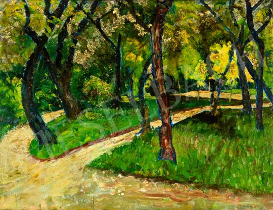 For sale  Scheiber, Hugó - In the Park, c. 1920 's painting