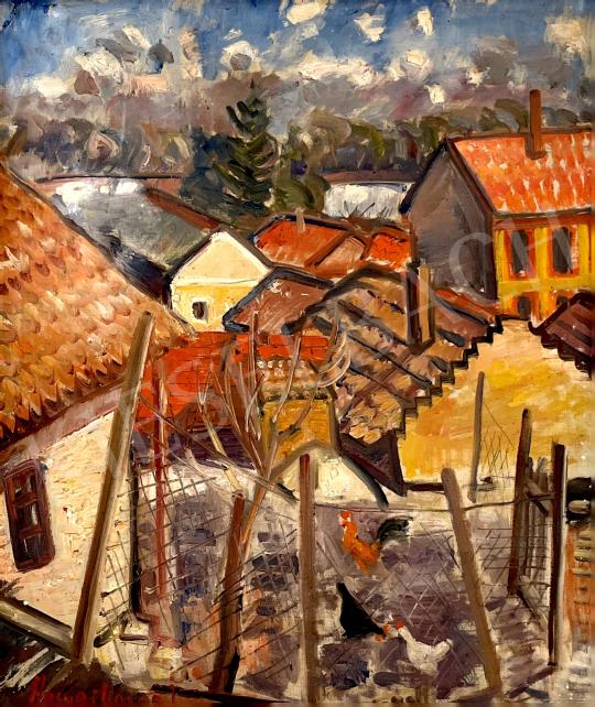 For sale  Ilosvai Varga, István - Szentendre, view of the Danube  's painting