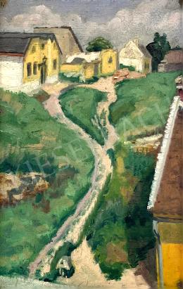 Unknown painter - Village End, 1910  