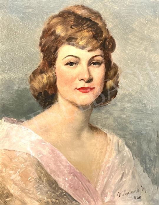 Eladó Mihalovits Miklós - Hölgyportré, 1960  festménye