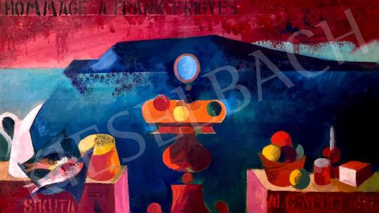 For sale Sikuta, Gusztáv - Hommage a Frank Frigyes  's painting