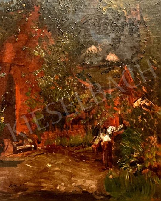 For sale Szüle, Péter - Detail of a garden, 1923  's painting