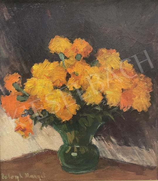 Eladó Balogh Margit -  Sárga virágcsendélet (Körömvirágok) festménye