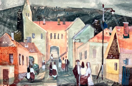 Eladó  Xantus Gyula - Tokaji utca, 1961  festménye