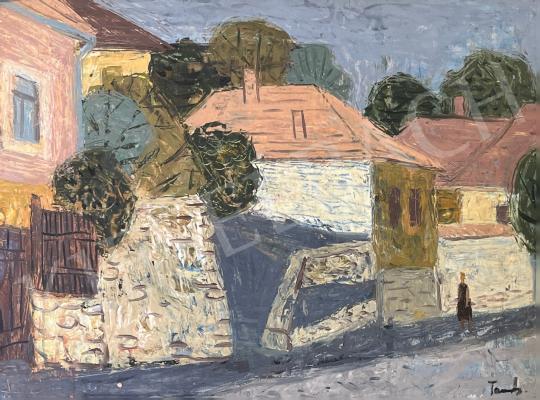 Eladó Tamás Ervin - Tokaji házak  festménye