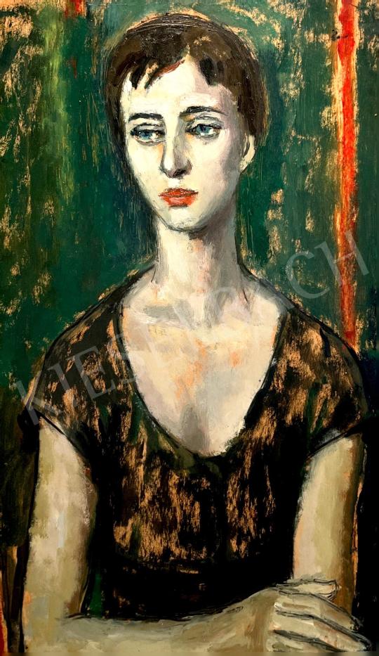 For sale  Bíró, Ákos (Csipkefalvi) - Portrait of a woman  's painting