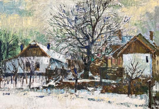 For sale  Vati, József - Winter landscape 's painting