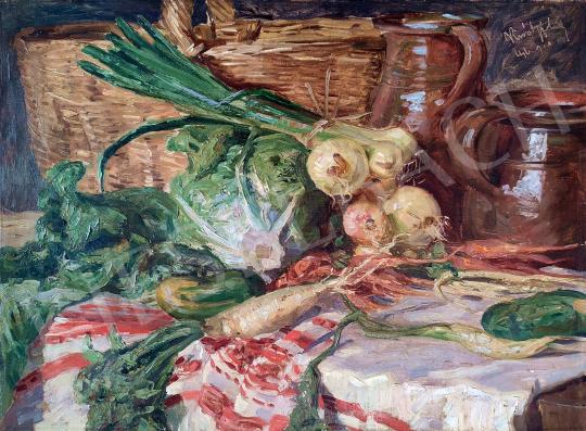  Királyfalvy Károly - Csendélet, 1910 festménye
