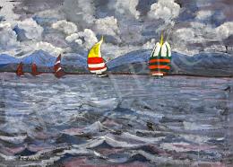  Fencz Lajos  - Lac Leman, 1933  