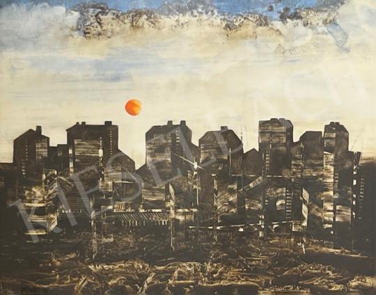 For sale  Gyémánt, László - City Dawn, 1973  's painting