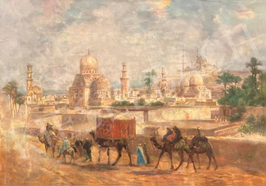 Eladó Cserna Károly - Kairó  festménye