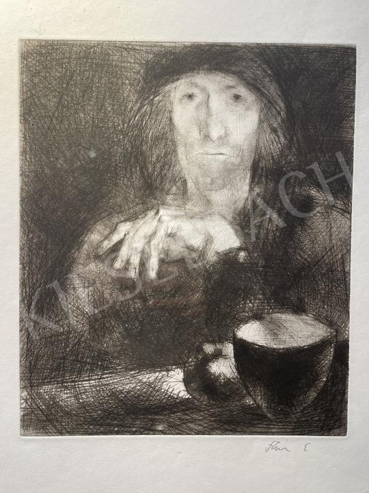 For sale  Szász, Endre - Man with fruit and glass 's painting