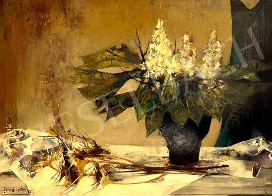 For sale  Somogyi-Soma, László - Chestnut blossom, 1977  's painting