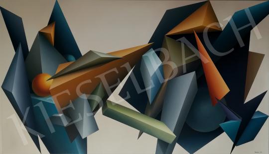  Bors Györgyi  - Támasz, 2023  festménye