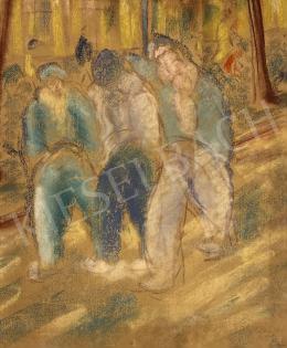 Ismeretlen festő - Barátok, 1925  