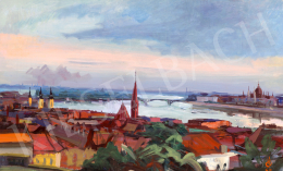 Ősz, Dénes - Panorama of Budapest, 1960 