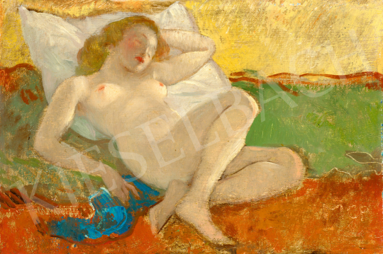  Molnár C., Pál - Sleeping Female Nude | 72nd Autumn auction auction / 6 Lot