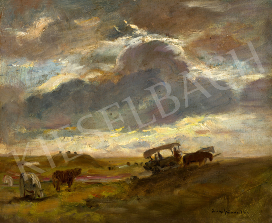  Iványi Grünwald, Béla - Lights after the Storm, 1920s | 72nd Autumn auction auction / 63 Lot