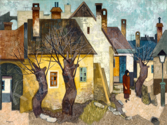 Zalaváry, Miklós - Houses in Sopron, 1968 | 72nd Autumn auction auction / 74 Lot