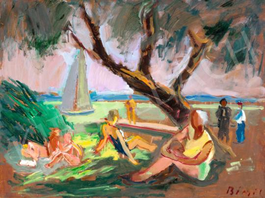  Bényi, László - Summer at Lake Balaton (Csopak), 1975 | 72nd Autumn auction auction / 100 Lot