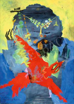 Almásy Aladár - Szent Kristófot meggyőzően megharapó Phőnix madár, 2005 