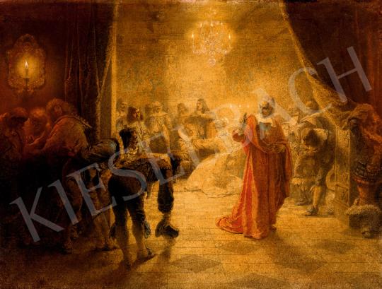  Zichy Mihály - Richelieu áldása, 1875 körül | 72. Őszi aukció aukció / 156 tétel