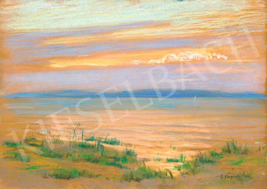 Wágner, Géza - Morning by the Lake Balaton | 72nd Autumn auction auction / 164 Lot