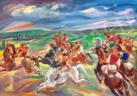  Márffy, Ödön - Dash (Horse-Riders), 1951 | 72nd Autumn auction auction / 177 Lot