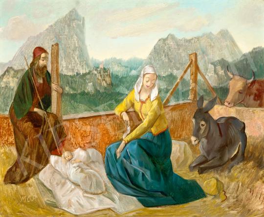  Molnár C., Pál - The Holy Family | 72nd Autumn auction auction / 185 Lot