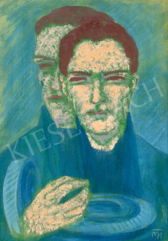  Mattis Teutsch János - Kettős portré, 1955 | 72. Őszi aukció aukció / 198 tétel