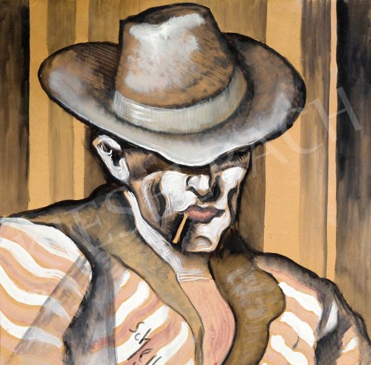  Scheiber, Hugó - Man in Hat (Vagabond) | 72nd Autumn auction auction / 199 Lot