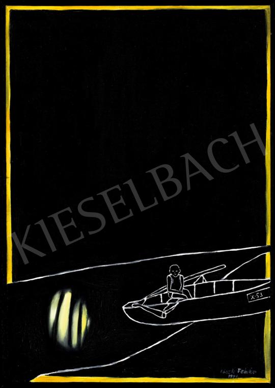  Fehér, László - On the Boat II., 1991 | 72nd Autumn auction auction / 209 Lot