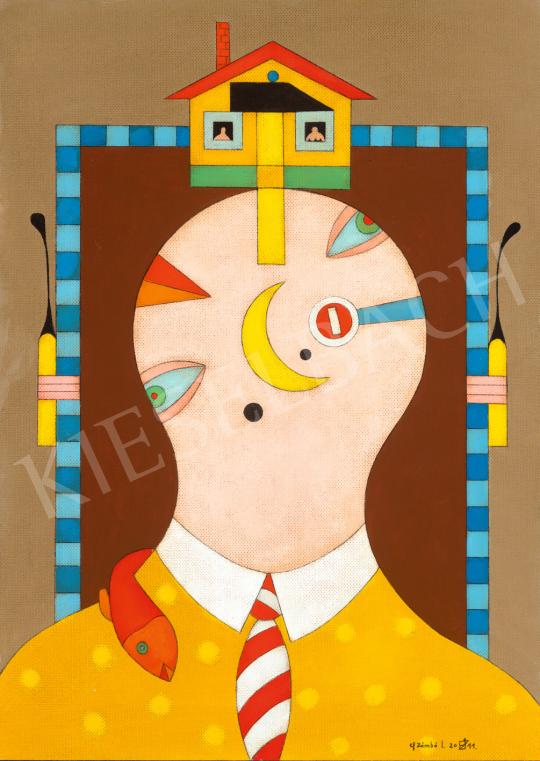  Ef Zámbó, István - Icon with Crescent Moon and Hammer, 2011 | 72nd Autumn auction auction / 215 Lot