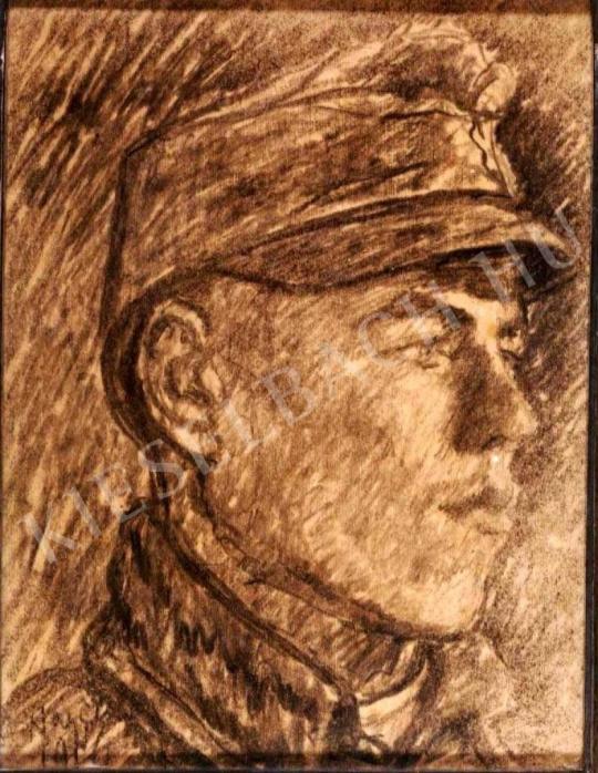 Nagy, István - Soldier painting