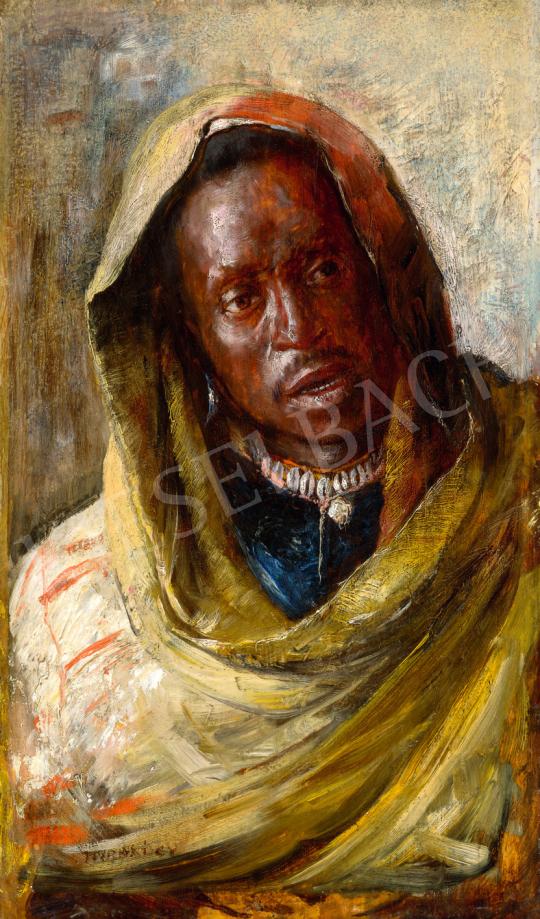  Tornai, Gyula - Man in Golden Head Scarf | 72nd Autumn auction auction / 243 Lot