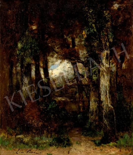  Paál, László - Forest in Fontainebleau, 1870s | 72nd Autumn auction auction / 260 Lot