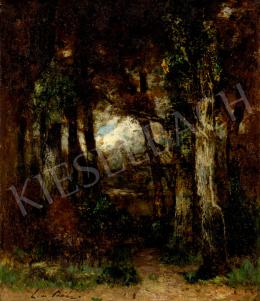  Paál László - Fontainebleau-i erdő, 1870-es évek 