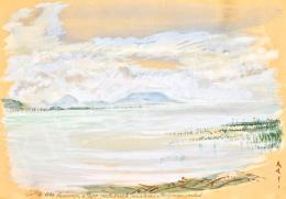 Boromisza, Tibor - Balaton Skyline (Keszthely), 1949 