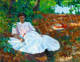  Plány, Ervin - Afternoon Rest, 1907 