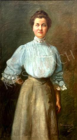  Gremsperger, Ernő - Portrait of a woman 