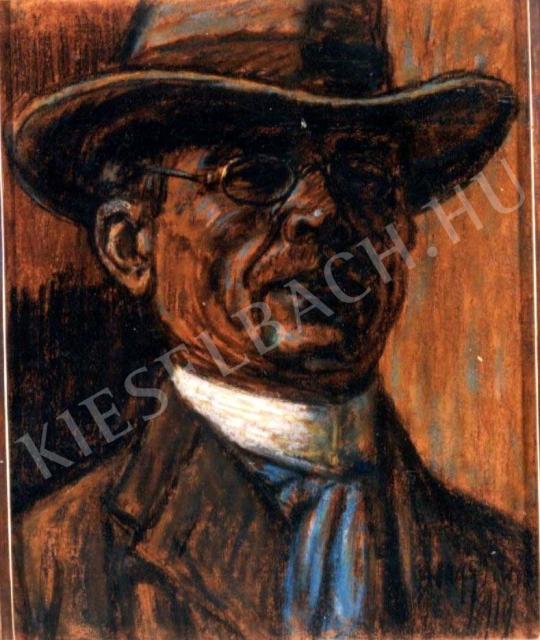 Nagy, István - Self-Portrait painting