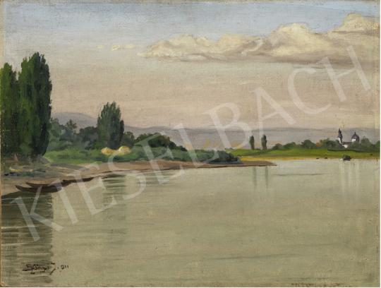 For sale  Szőnyi, István - Riverside, 1911  's painting