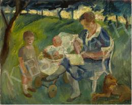  Szőnyi, István - In the garden, 1927  