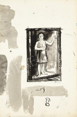  Szőnyi, István - In the doorway, mid 1920s   